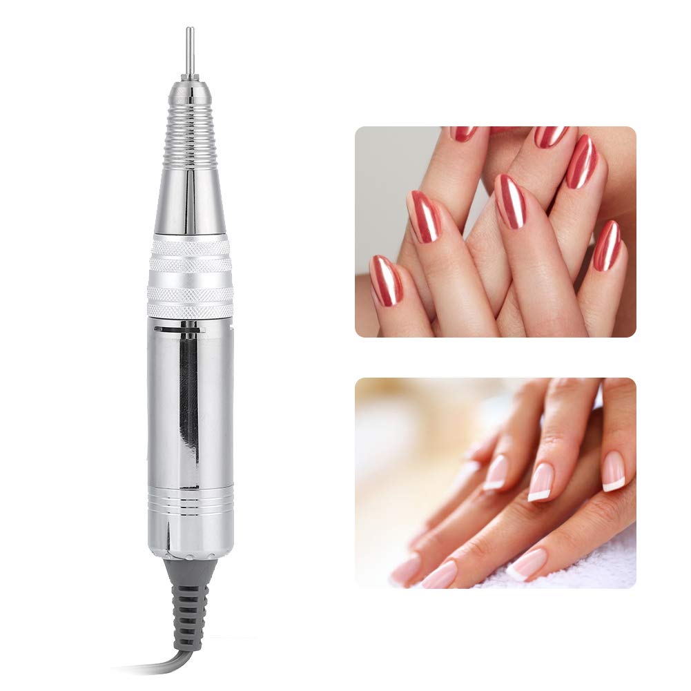 Reemplazo de la Pieza de Mano del Taladro de Uñas, Mango del Taladro de Uñas, Máquina Eléctrica de Manicura de Uñas, Pieza de Mano de Repuesto para Taladro de Uñas Pieza de Mano de Esmalte de Uñas