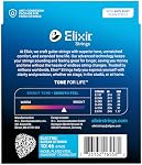 Elixir Strings, Electric Guitar Strings, Nickel Plated Steel with NANOWEB Technology, Longest-Lasting Bright Tone with Comfortable Feel, 4 Pack, Light 10-46