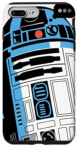 Carcasa para iPhone 7 Plus/8 Plus Star Wars R2-D2 Astromech Droid Tres Puntos Blanco