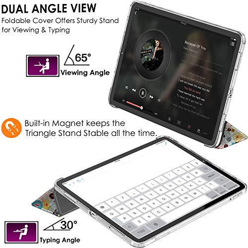 Image of DuraSafe Cases for iPad Pro 12.9 3rd Generation 2018 PC Case A1876 MTEL2HN /A MTEM2HN /A A2014 MTFN2HN /A MTFQ2HN /A A1983 MTHN2HN /A MTHU2HN /A MTJA2HN /A MTJ02HN /A MTJN2HN /A - Yarn Flowers