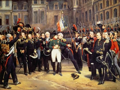 Poster pour décoration chambre tableau Les Adieux Fontainebleau