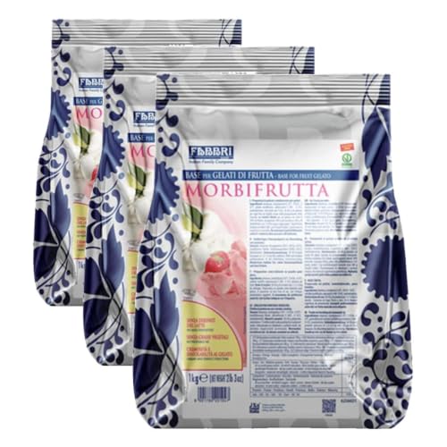 Image of Fabbri Morbifrutta, Base for Fruit Ice Cream and Sorbet, 2.2lb (Pack of 3)