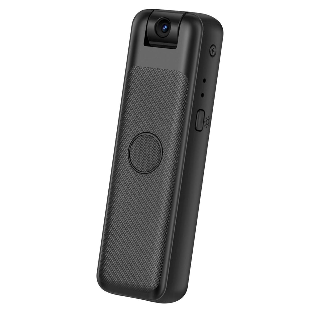 Hndhbfgrt Black Portable Hd 1080P Mini Camera Small Digital Video Recorder Infrared Night Dv Police Body Cam Camcorder