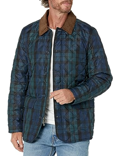 Brooks Brothers mens Quilted Pattern Walking Coat
