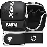 【UK No1 ボクシング・MMAブランド】RDX グラップリンググローブ KARAシリーズ 総合格闘技 MMA キックボクシング 空手 ボクシング テコンドー トレーニング 練習用 日本正規品 (XL, ホワイト)