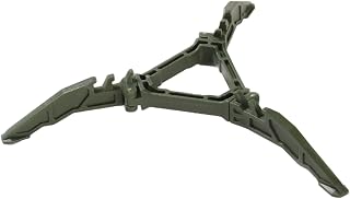 Estufa de camping lata de combustible para estabilizador trípode soporte plegable portátil de nailon para cartucho de gas al aire libre, senderismo, camping, negro (verde)