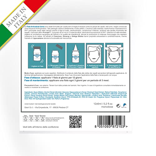 Giavì Neoanagen Fiale Trattamento Anticaduta