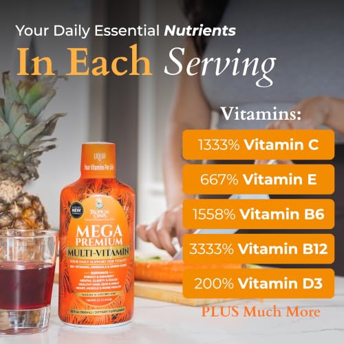 Tropical Oasis Mega Premium Liquid Multivitamin