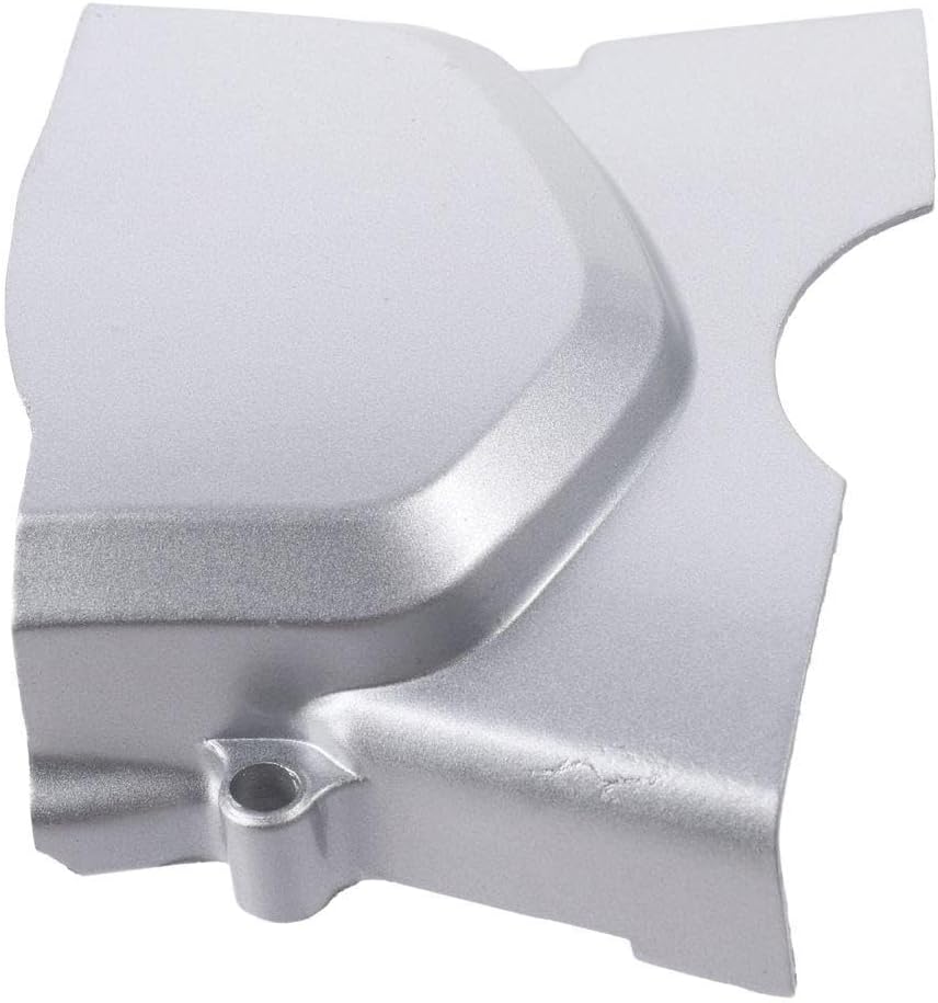 Silver Engine Motor Chain Front Sprocket Side Cover Guard Aftermarket Replacement Parts for Kazuma Meerkat 50cc-90cc for Fuxin 90cc