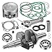 Engine Top End Rebuild Kit Crankshaft Connecting Rod STD Piston & Gasket Seal For YAMAHA Golf Cart G11 G16 G20 A 1996-2002