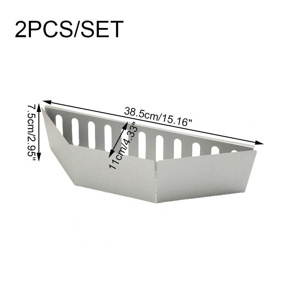 Cestino per Carbone in Acciaio Inossidabile Cestello per Barbecue per Griglie a Bollitore - Supporto per Bricchette di Carbone per Utensili E Accessori per Barbecue