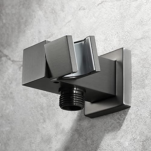 Set de regadera manual cuadrada LaseVe gris miniatura 4