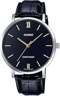 [カシオ] CASIO クオーツ メンズ 腕時計 MTP-VT01Lシリーズ CASIO純正ボックス付属 海外モデル (MTP-VT01L-1B(ブラック×ブラック)) [並行輸入品]