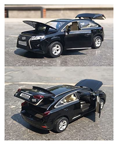 Mixori For Lexus Rx 350 Suv Alloy Car Model Diecast Metal Vehicles Car Model Sound And Light Gift 1:32 Multiple Colour (Color : White) #TOP3