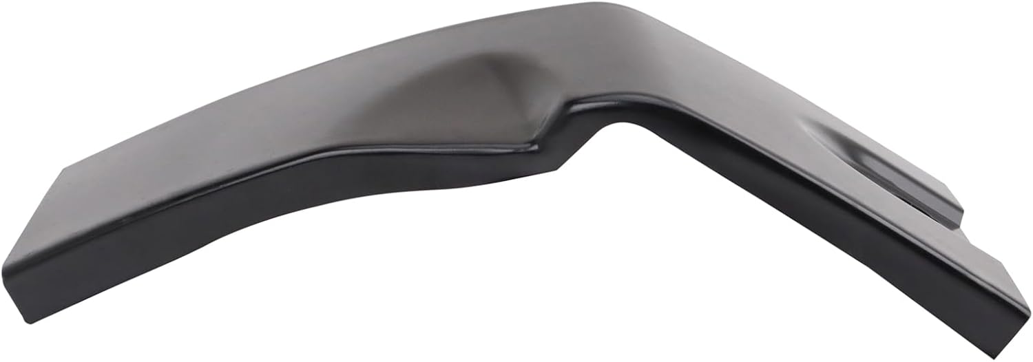 TRQ Front Right Lower Rear Fender Patch Panel Black Passenger Side