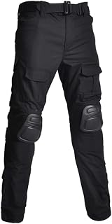 Men's Tactical Military Pants Amry Uniforms Combat Trousers and with Knee Pads
