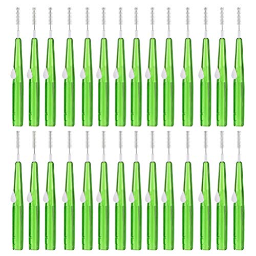 Escova interdental Exceart Push Pull escovas dentárias finas escovas de dentes escova de dentes esco
