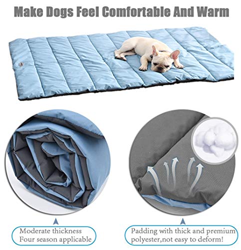 Cheerhunting Outdoor Dog Bed, Waterproof, Washable, Large Size, Durable, Water Resistant, Portable And Camping Travel Pet Mat 51X35 #TOP1