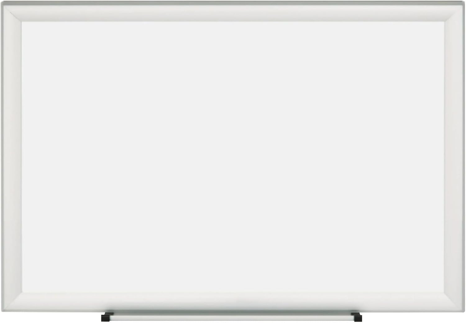 Realspace™ DryErase Whiteboard, Steel, 24" x 36