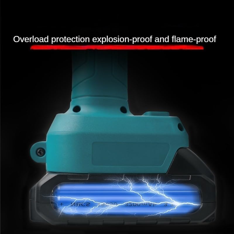 Brushless Electric Pruning Shears Garden Tool Pruner Cordless Electric Garden Scissors Fruit Tree Compatible 18V(SET-3)