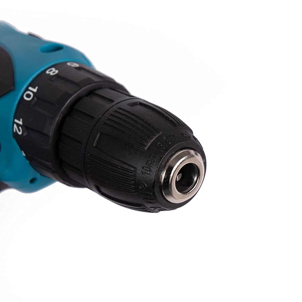 AMC Coppia Trapano Avvitatore a Batteria Professionale 18V, Avvitatore a Batteria con 2 Batterie, 2 Velocità, 17 Accessori, Luce a LED, Mandrino Autoserrante con Impugnatura Ergonomica, Per fai da te