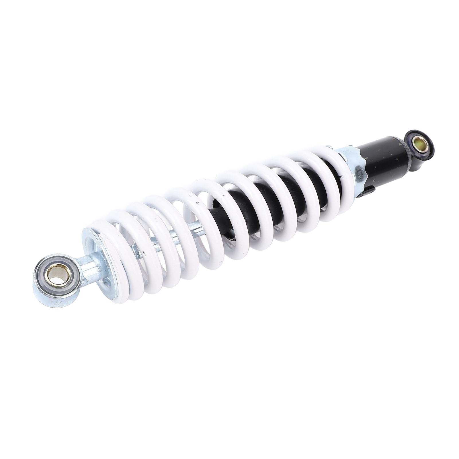 Amortyzator Motocyklowy 280 Mm, Zawieszenie Amortyzatora 8 Mm Regulowana Sprężyna o Udźwigu 220 Funtów ze Stopu Stali o Wysokiej Twardości, Idealny do Minirowerów, Hulajnogów i Wózków