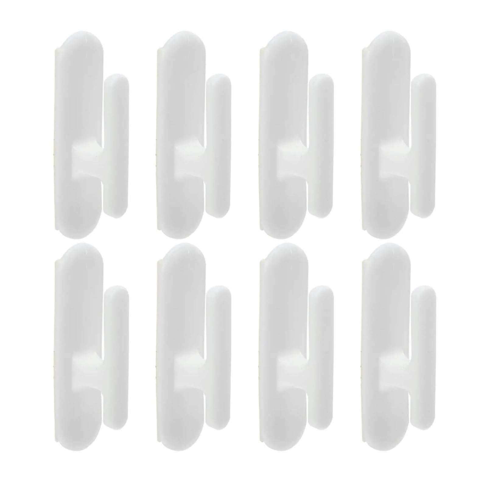 GOXQIT 20Pcs Blind Rope Cleats Adhesive Curtain Cord Hooks For Wall Mount Easy Install For Home