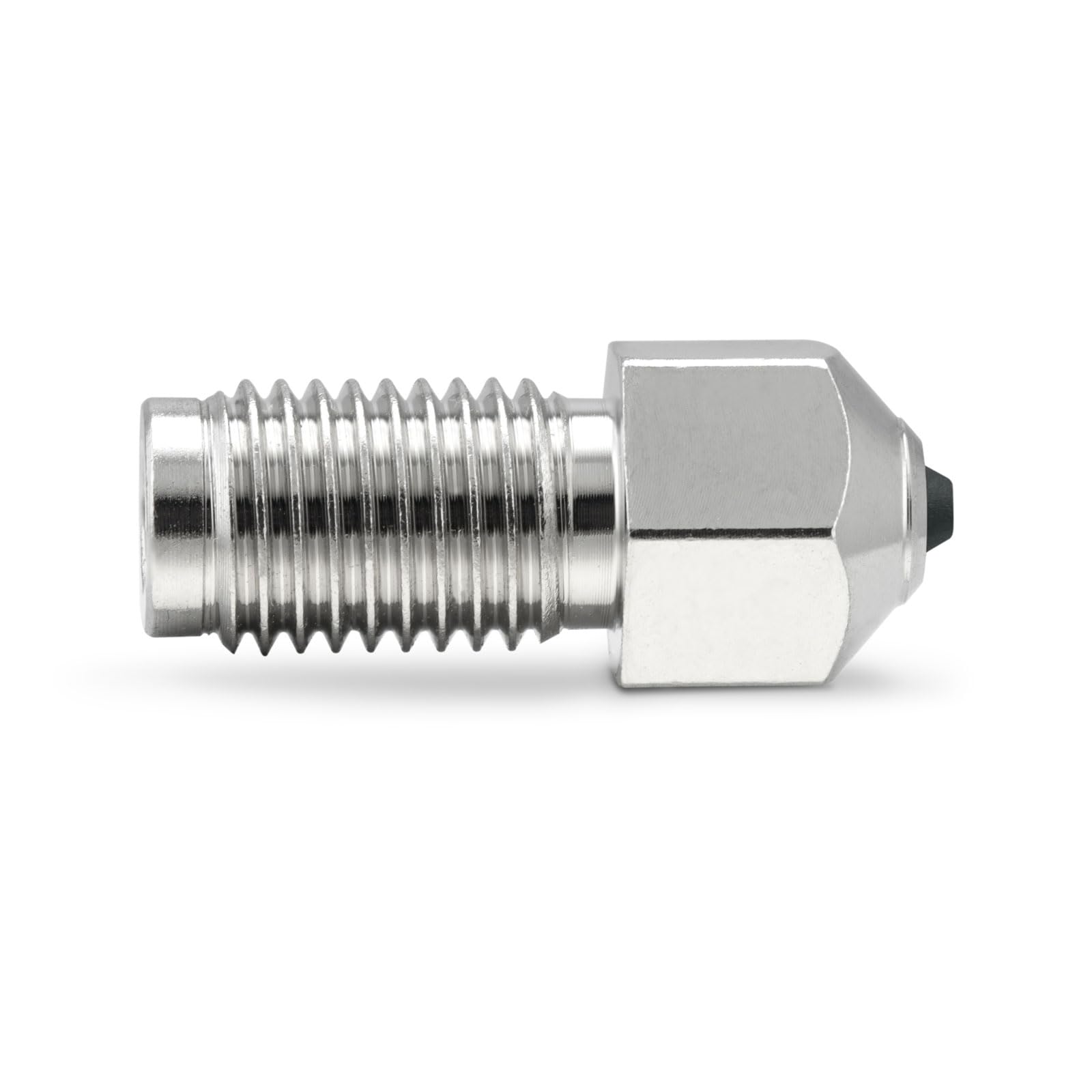 Diamant-PCD-Düse 0,4 mm für Ultimaker S5 3D-Drucker, gehärtet und hochpräzise, vernickelter Kupferkörper