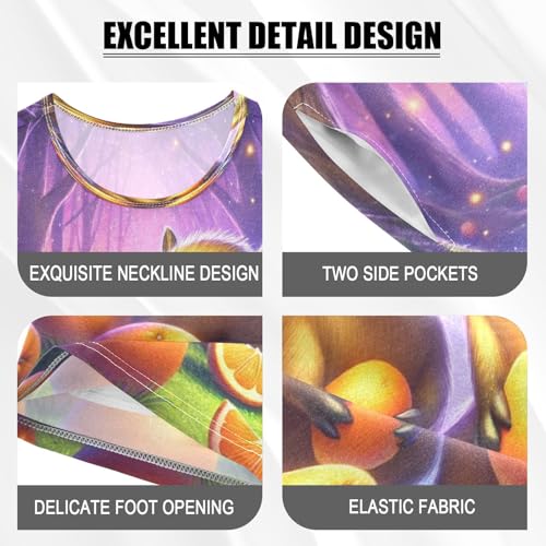 Capybara Orange Pajama Set Short Sleeve Pajamas Shorts Sets Cotton PJS 2 Piece Clothes Set 5Y4