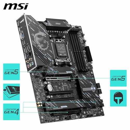 Image of Micro Center AMD Ryzen 9 9950X CPU Processor with MSI X870 Gaming Plus WiFi Motherboard (ATX, AM5, DDR5, PCIe 5.0 x16, M.2 Gen5, Wi-Fi 7, 5G LAN)
