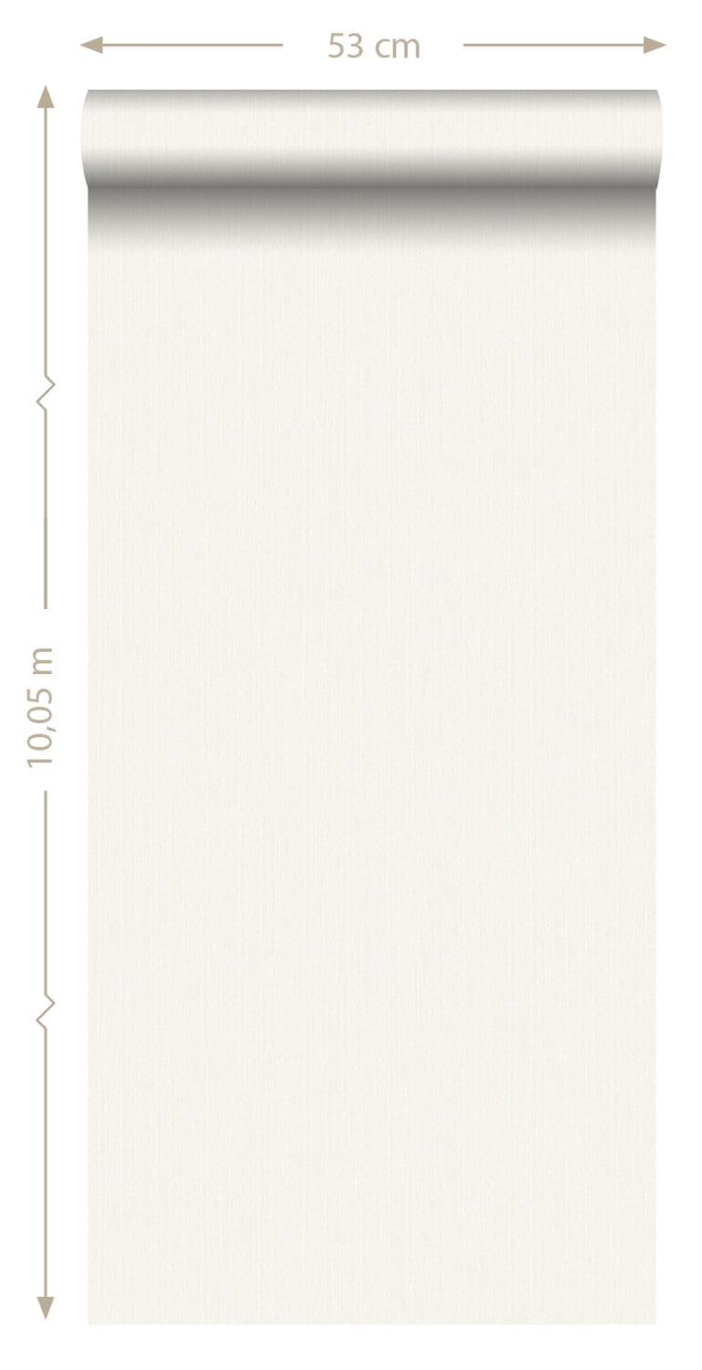 papel pintado textura vaquera denim jeans blanco - 137731 - de ESTAhome.nl