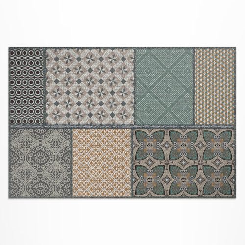 Tapis d'extérieur imperméable idéal pour la décoration de balcon et porche