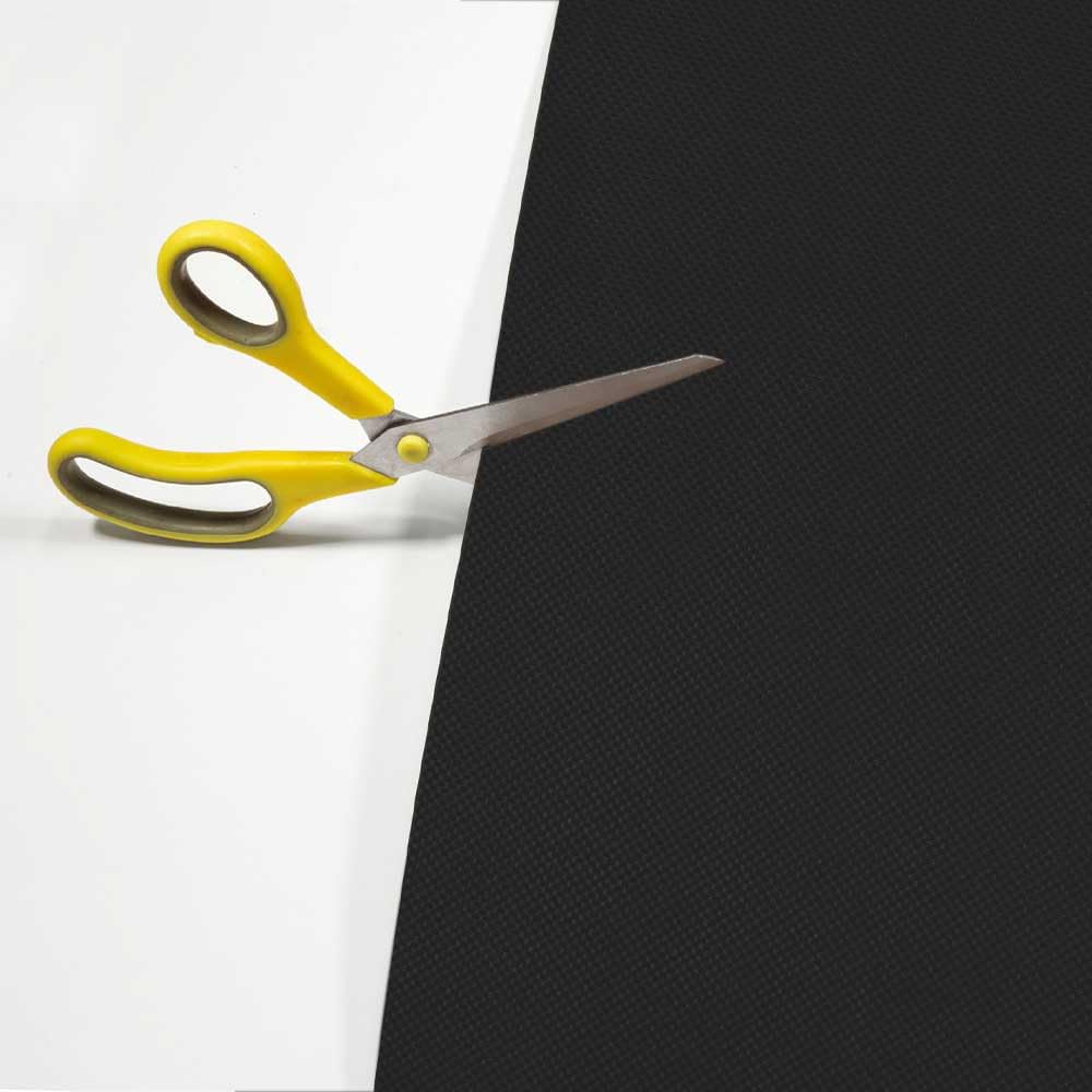 OLIVO.shop - Alfombra de cocina de PVC, multiusos, se puede cortar a medida, lavable, antideslizante, para cocina, baño, lavandería, 50 cm de ancho, rollo múltiple negro, 50 x 600 cm