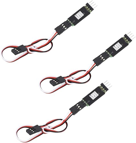 Accesorio del interruptor del controlador de RC, interruptor del cable receptor de luz del tercer canal para el coche RC