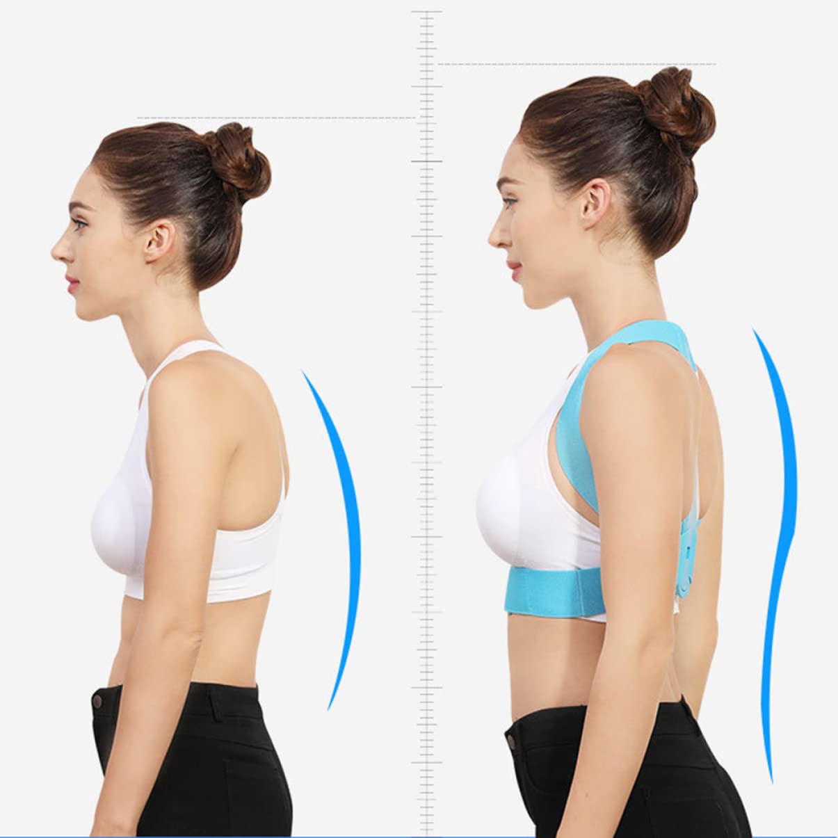 FOMIYES Humpback Posture for Women Shoulder Belt Posture Belt Prevent Chest Sagging Improve Posture and Confidence