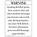 ComplianceSigns.com California Prop 65 Alcohol Warning Sign, 14x10 inch Plastic for Chemical hazmat