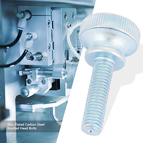 Vite a testa zigrinata in acciaio al carbonio con