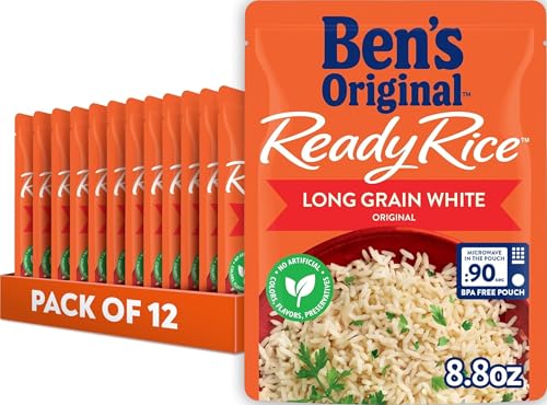 BEN'S ORIGINAL Ready Rice Original Long Grain White Rice 12 pack