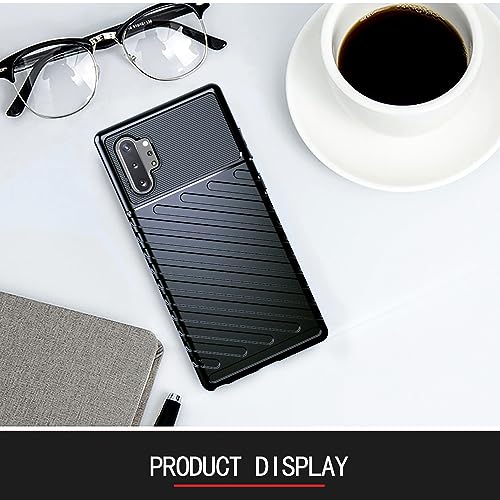 Image of Shockproof Back Cover Case for Samsung Galaxy Note 10 Plus 4G | 360 Degree Protection | Protective Design | Anti-Scratch Tough Slim TPU Case for Samsung Galaxy Note 10 Plus 4G (Blue)