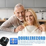 WDKXCN Wrist Blood Pressure Monitor, Accurate Blood Pressure Monitors Wrist with 99x2 Reading Memory, Bp Machine with Large Led Screen & Automatic Voice, for Adult Elder at Home or Travel - Image 8