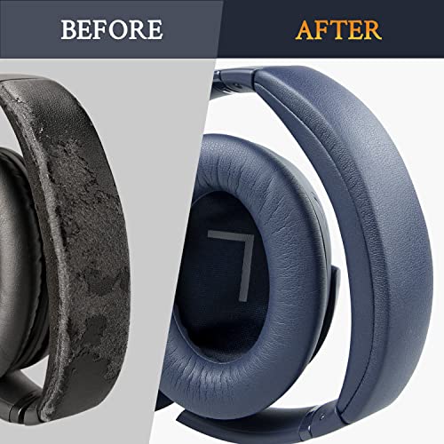 Image of SOULWIT Replacement Headband Pad Kit for Bose QuietComfort 45 (QC45) /QuietComfort SE (QC SE) /New Quiet Comfort Wireless Headphones, Easy DIY Installation (Blue)