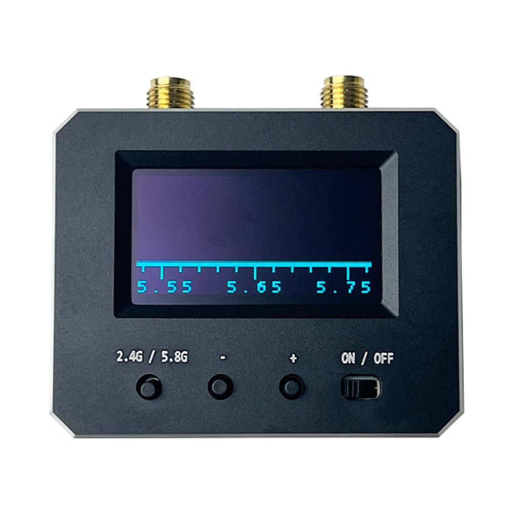 Scanner de Signal de Drone 2.4G 5.8G Scanner de Signal Aérien de Drone FPV pour Drone FPV RC Quadcopter à Voilure Fixe