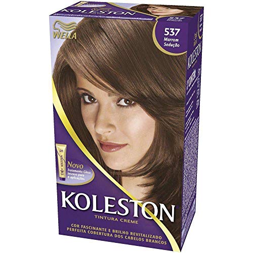 Coloração Koleston Kit 537 Marrom Sedução - Wella