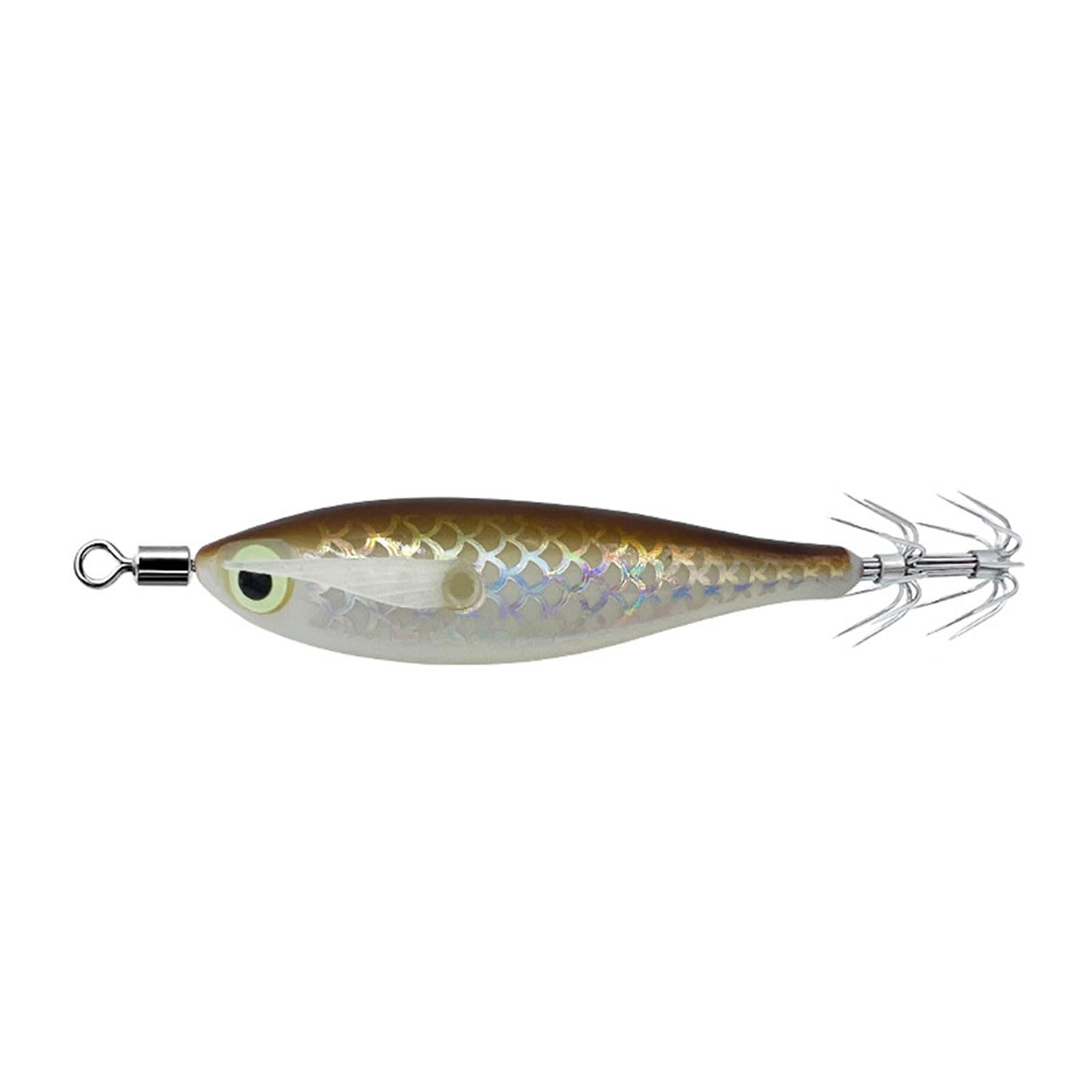 GTYLF Squid Jigs Fishing Lures with Shrimp Designs for Saltwater & Freshwater Angling Shrimp Cuttlefish Jigs Hook Lures Baits