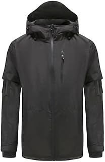 [Quikaboo] 防寒 電熱 ジャケット アウター グラフェン ヒートジャケット エアロゲル 発熱ジャケット 着る暖房 薄い 軽い 暖かい 防風 防水 蒸れない アウトドア 釣り USB加熱 ヒートコート 普段着