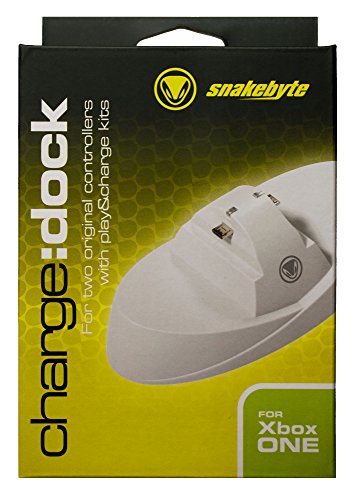 Snakebyte Charge Dock , White, Dual Charging Station For Controller / Gamepads - Xbox One #TOP1