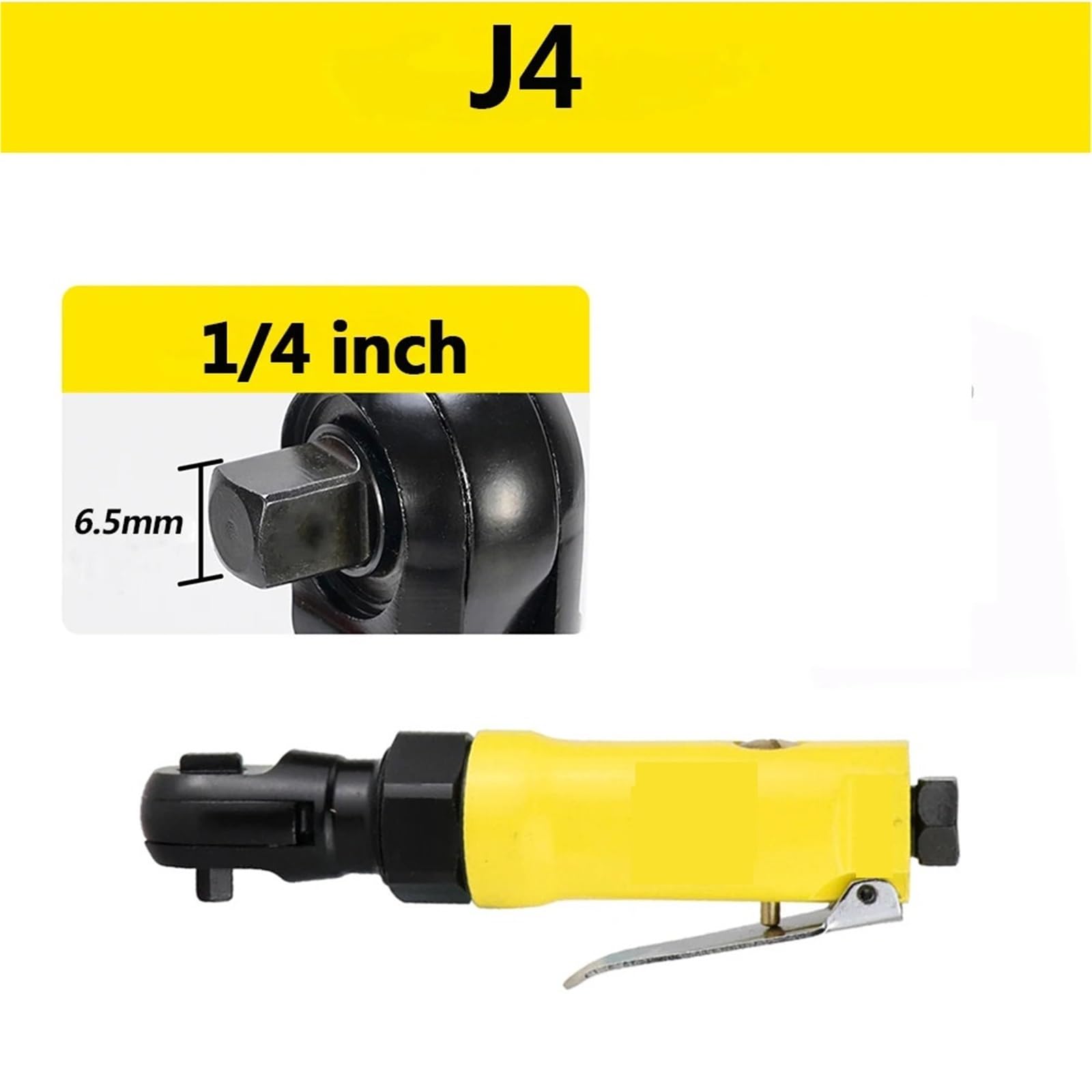 Piła pneumatyczna, Zestaw Młotka Pneumatycznego, Kluczy Grzechotkowych 1/4 Cala Z Akcesoriami Do Napraw do aluminium, plastiku
