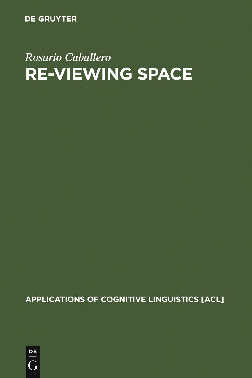 Re-Viewing Space Figurative Language livre analyse critique architecte espace bâti