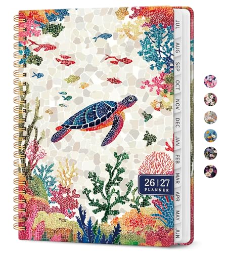 Taja Planner 2026-2027, Jul 2026-Jun 2027 Monthly & Weekly Calendar Planner