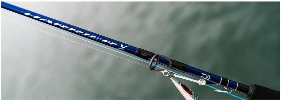 Daiwa HRX58XHS Harrier-X Jigging Series, Sections= 1, Line Wt.= 65-150, Lure Weight= 120-300G